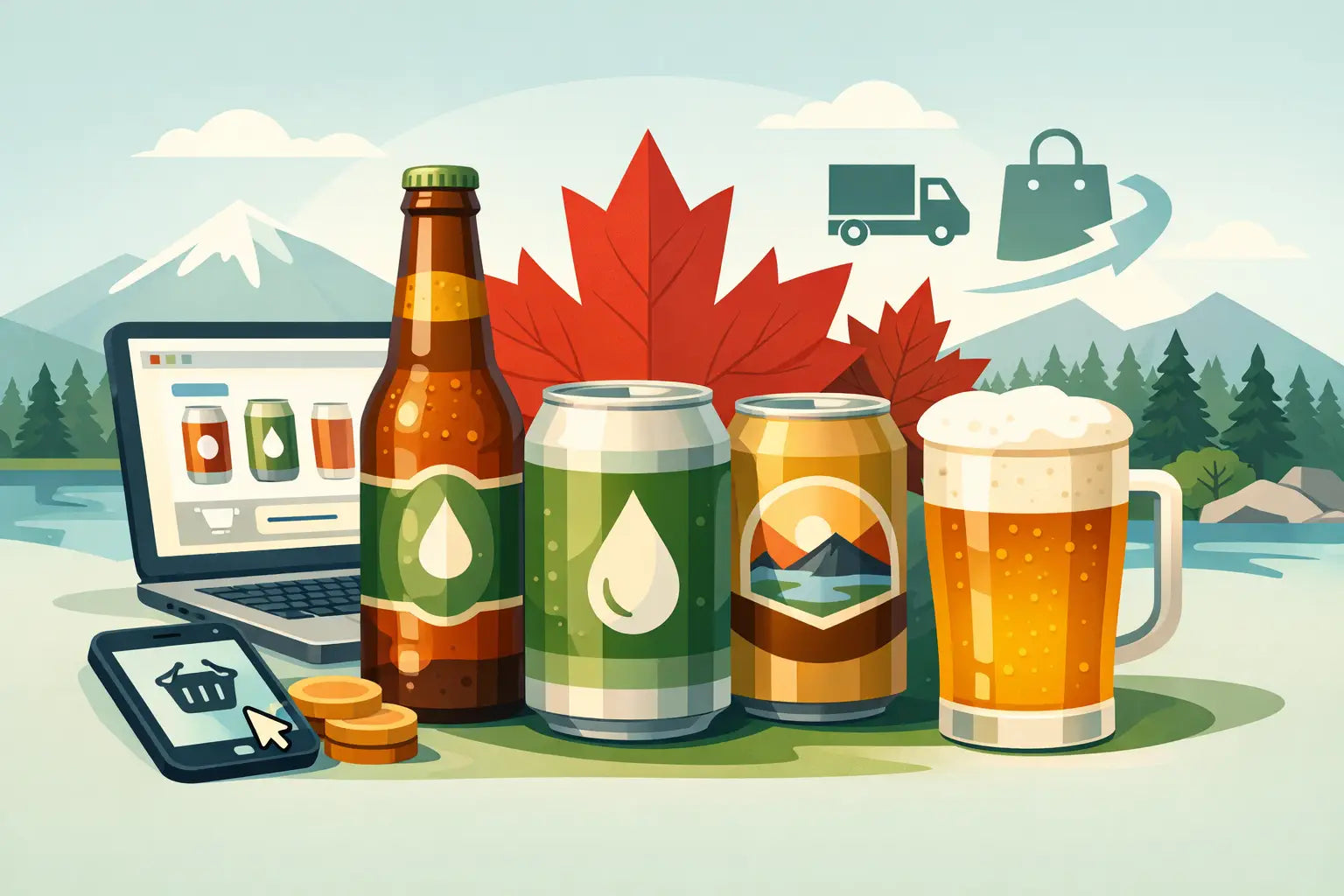 Buy Canadian Alcohol-Free Beer Online for More Flavour