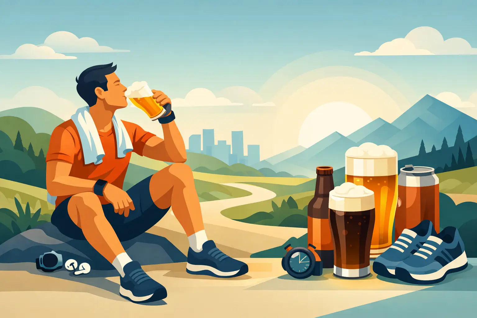Best Beer After a Run: What Actually Works