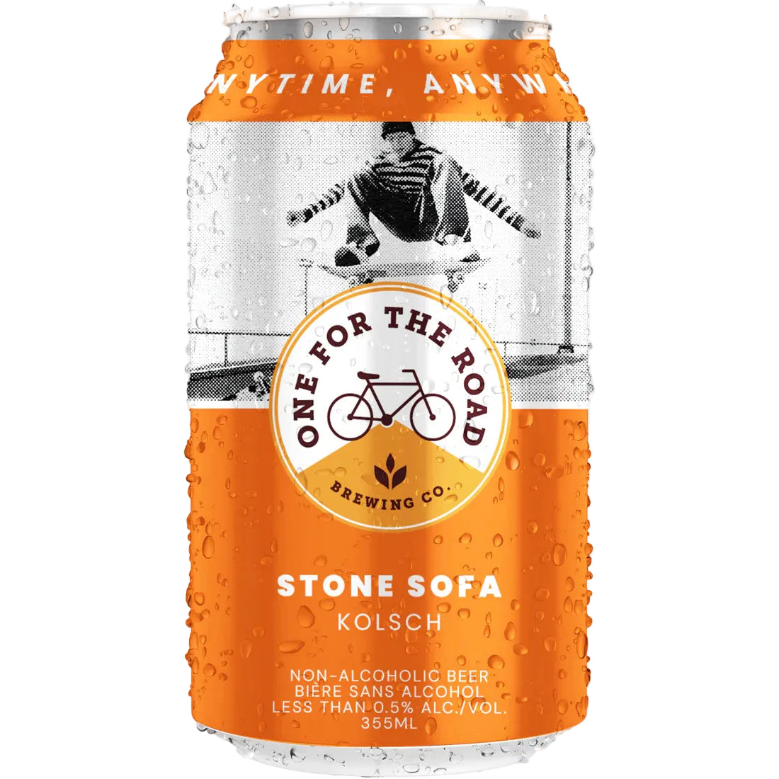 One for the Road Stone Sofa Kolsch